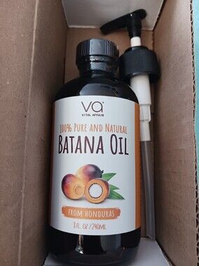 Batana Oil Vital Affair 100% Pure  Hair Oil From Honduras Large 8oz! w/ Pump New